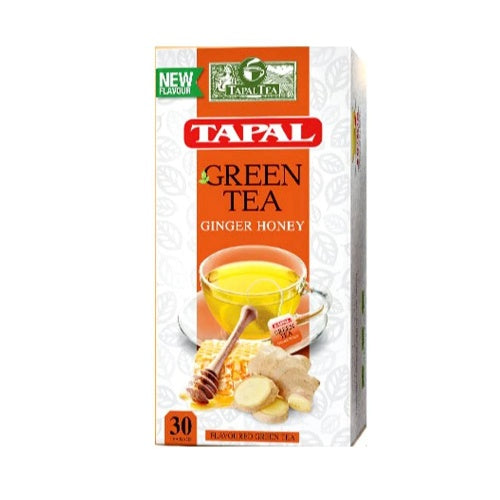The HKB Tapal Green Tea Ginger Honey 30 Tea Bags