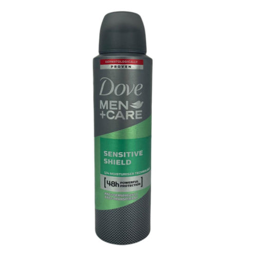 The HKB Dove Men+Care Sensitive Shield Anti Prespirant Deodorant Spray 150ml