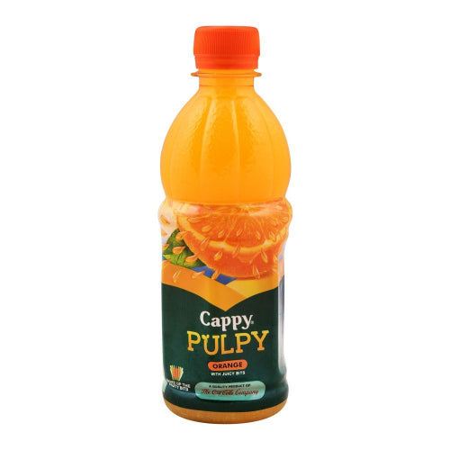 The HKB Cappy Pulpy Orange Juice Bottle 350ml