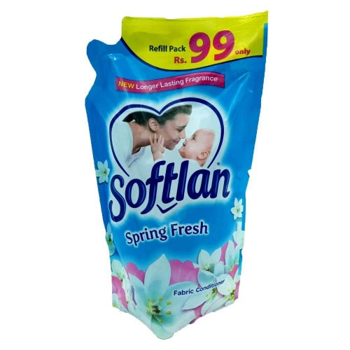 The HKB Softlan Spring Fresh Fabric Conditioner Refill Pack 500ml
