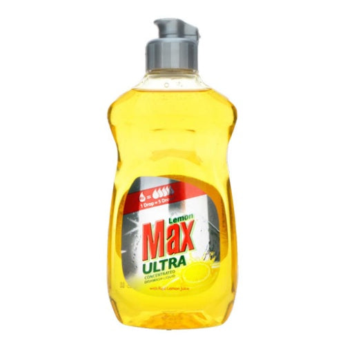 The HKB Lemon Max Ultra Yellow Dish Washing Liquid 500ml