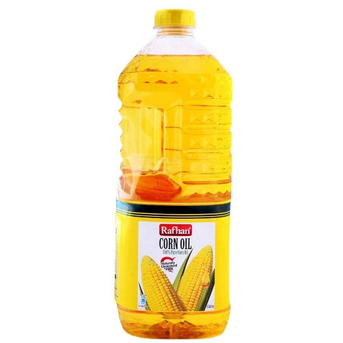 The HKB Rafhan Corn Oil Bottle 1 Ltr