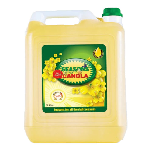 The HKB Seasons Canola Oil Can 10 Ltr