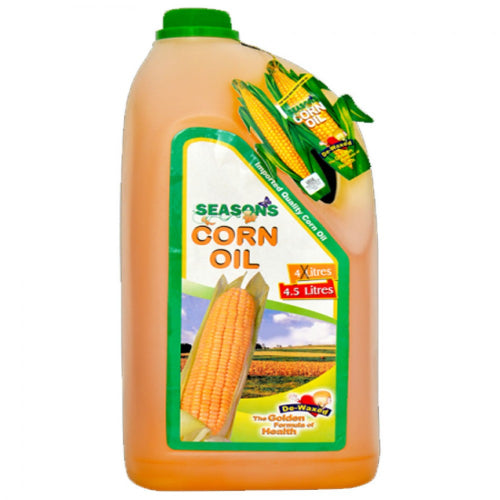 The HKB Seasons Corn Oil Bottle 4.5 Ltr