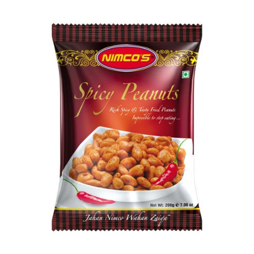 The HKB Nimco's Spicy Peanuts 200 GM