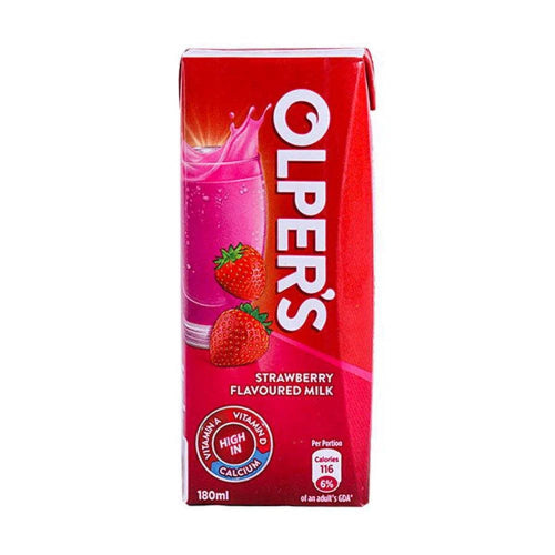 The HKB Olper's Strawberry Flavoured Milk 180ml
