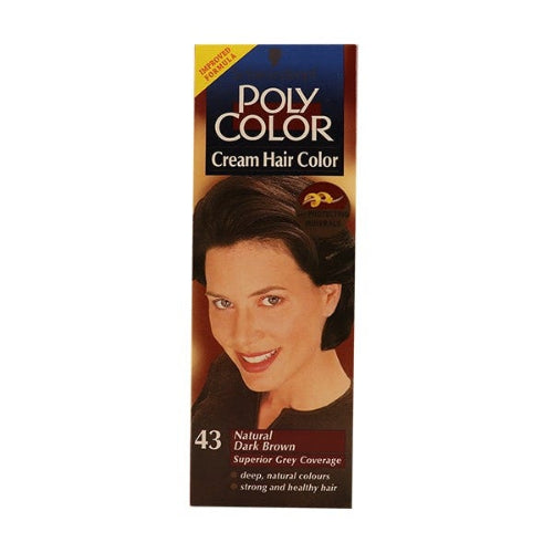 The HKB Poly Hair Color 43 Natural Dark Brown