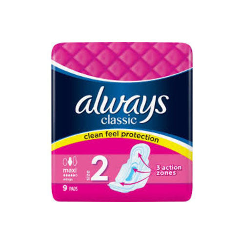 The HKB Always Classic Maxi 9 Pads Pack