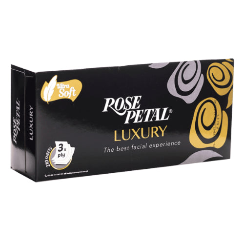The HKB Rose Petal Luxury Ultra Soft Tissue Box